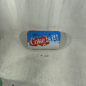 Vintage Coca Cola Metal Tin With Lid
